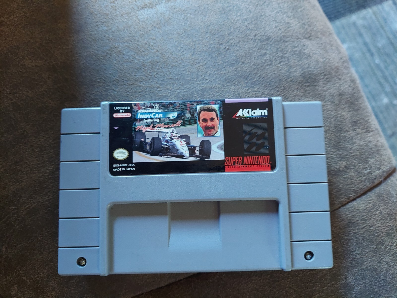 Newman Haas IndyCar Featuring Nigel Mansell (Super Nintendo Entertainment...