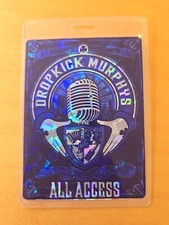 DROPKICK MURPHYS ALL ACCESS  2011 St. PADDY'S BOSTON TOUR BAND MEMBER LAMINATE 