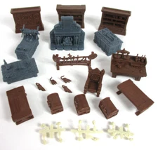 HEROQUEST Complete FURNITURE Set NEW!!