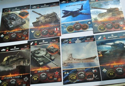 Panini WORLD of TANKS TCG Earth Rumble ''spezielle Metallkarten''  zum AUSWÄHLEN