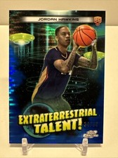 2023-24 Chrome Cosmic Extraterrestrial Talent Jordan Hawkins RC Blue Moon 34/99