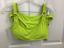 Michael Kors Women's 2 Piece Limeade Bikini Top  Bottom Small NWT