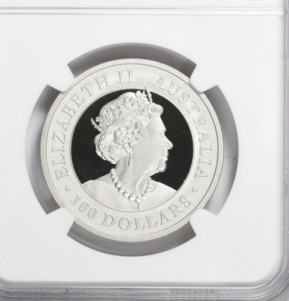 2020-P Australia First Day of Issue $100 Wedge Tailed Platinum Eagle NGC PF70 - Image 3 of 3