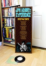 JIMI HENDRIX CROSSTOWN TRAFFIC PROMO POSTER LYRIC SHEET,WOODSTOCK,DOORS