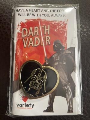Star Wars Darth Vader Heart Pins Variety The Children s Charity