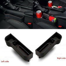 Car Storage Box Seat Gap Organizer PU Case Pocket car seat Side Slit Fitting New