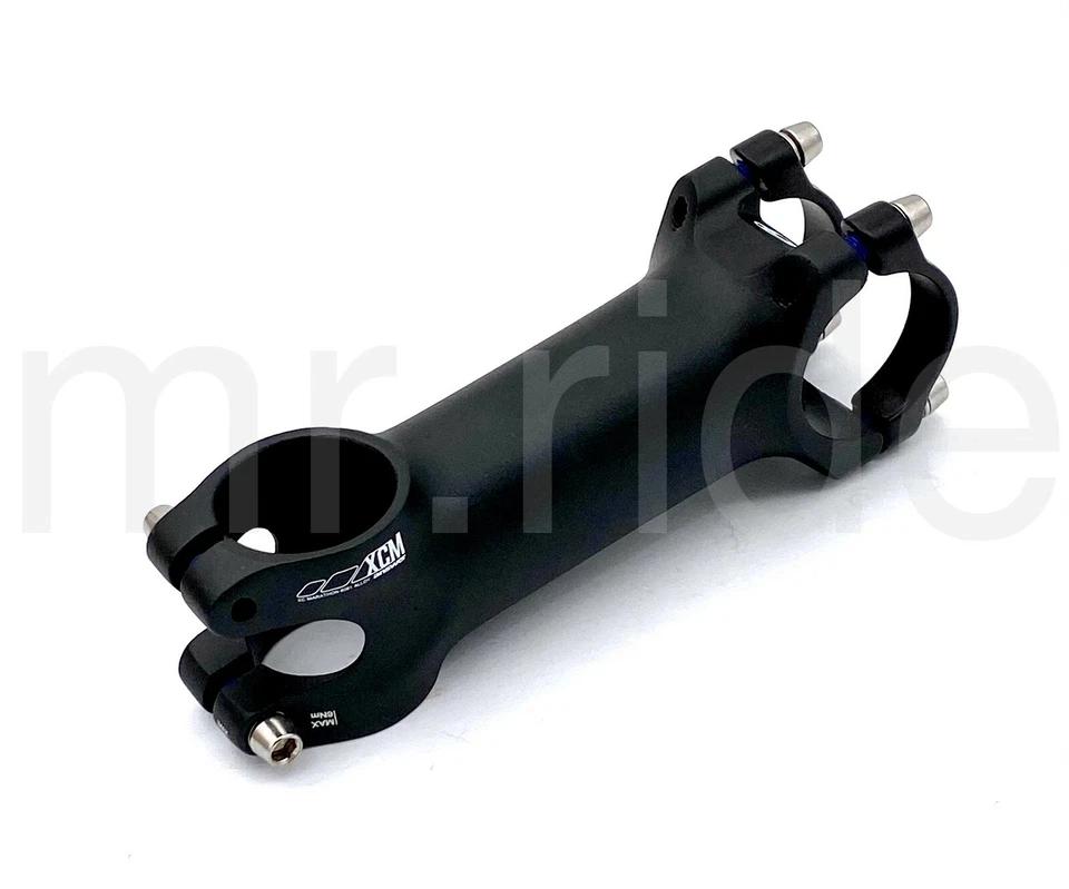 Answer XCM Bicycle Bike Stem 100mm x 31.8 ±6° Black for tube 28.6mm(1-1/8") - Image 3 of 4