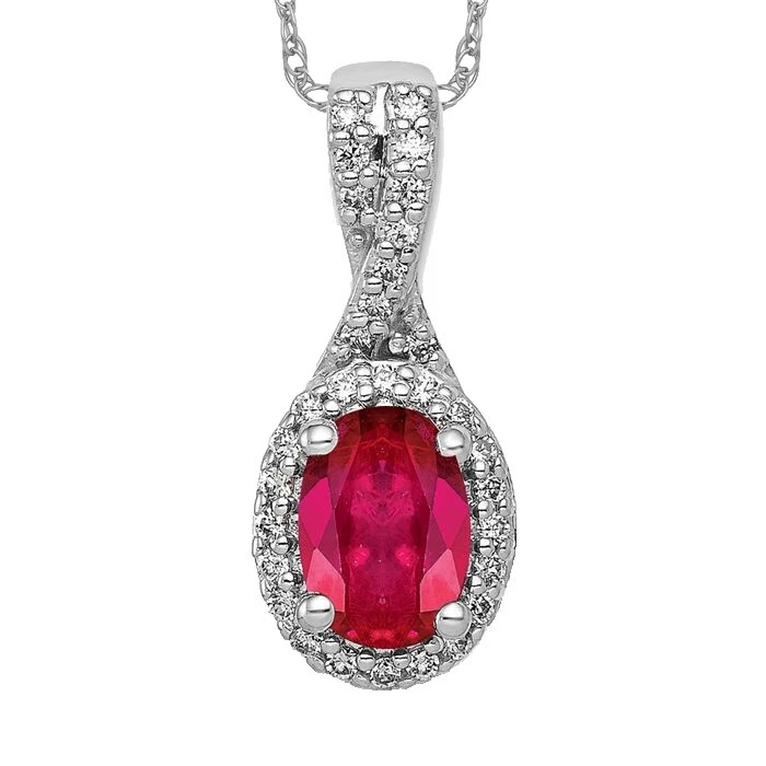 Ruby Stone Fashion Necklaces & Pendants