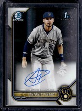 2022 Bowman Chrome #CPA-AP Antonio Pinero Prospect Autographs