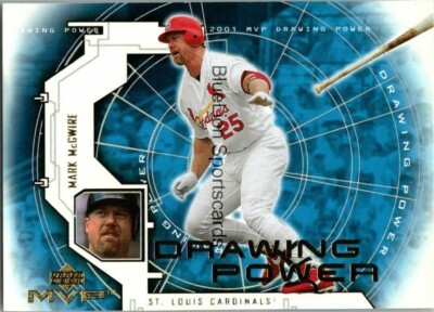  2001 Upper Deck MVP Drawing Power #DP1 Mark McGwire