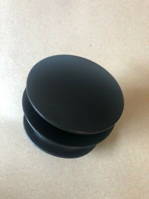 1,5'' Push Down Click-Clack Badewannenablauf - Badewannen ohne Überlauf - schwarz matt