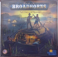 BROADHORNS TRADE ON THE MISSISSIPPI BOARD GAME RGG544