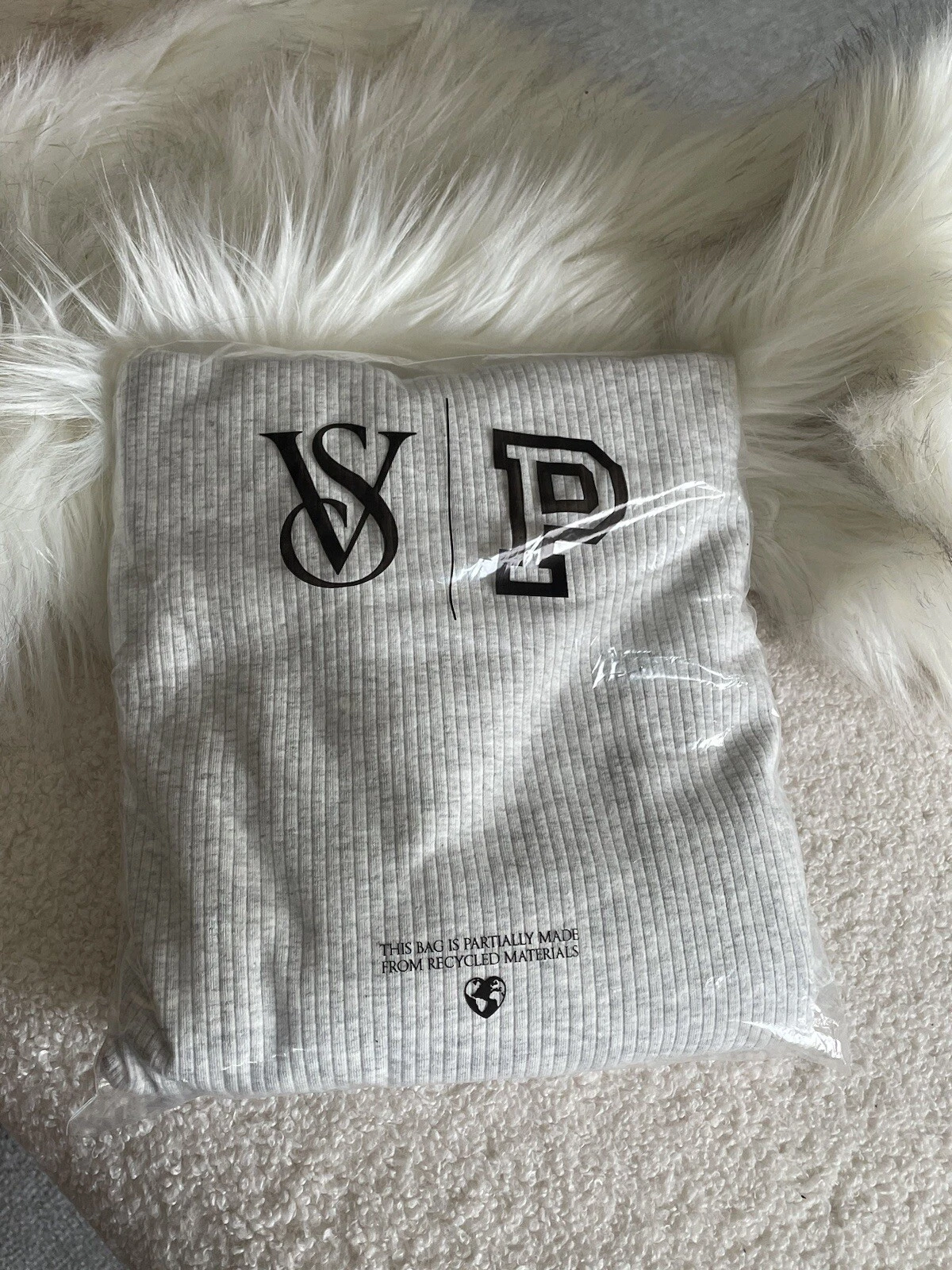 UNDERCOVER Abito Victorias Secret XXL a costola midi grigio erica EXTRA LARGE