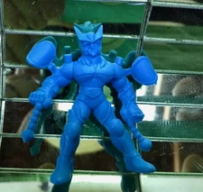 RUBBER ST. SEIYA BLUE   MINI KESHI GOMU ERASER STYLE FIGURE VINTAGE 
