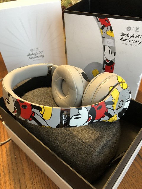 mickey mouse 90th anniversary beats headphones