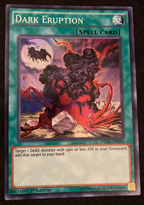 YU-GI-OH! Dark Eruption Super Rare – Sammelkarte Für Echte Duellanten