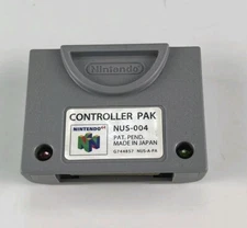 Nintendo 64 N64 Controller Pak Memory Card NUS-004 OEM Untested