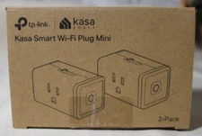 Kasa Smart Mini WiFi Plugs 2 Pack HS103P2/ US New (Open Box)
