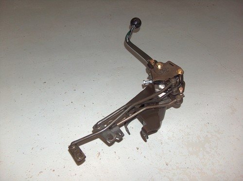 1966-1981 Chevy Hurst Saginaw 4 Speed Transmission Shifter w/Linkage w/7236 - Picture 3 of 19