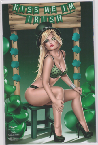 Robyn Hood: Blood In The Water 2024 St. Paddy's Day Collectible Cover LE: 375 - 第 1/3 張圖片