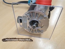 Anschlagplatte Fräsplatte Makita RT0700 DRT50 DRT50Z Katsu Oberfräse 120x120mm