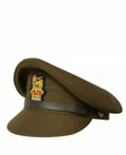 WW2 British Army General Staff Officers Visor Cap Military Peak Hat - Repro