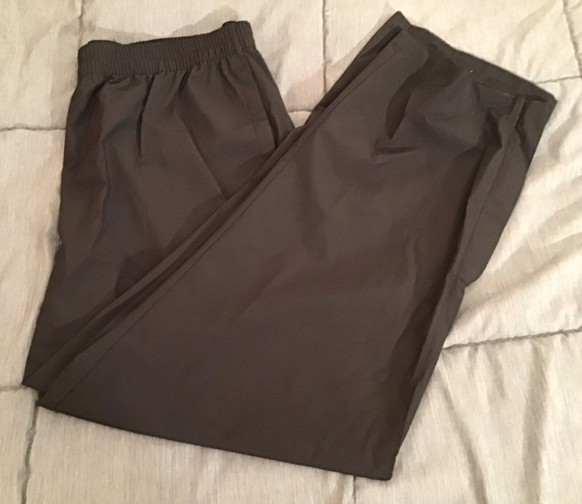 Walter Hagen Golf Waterproof Rain Pants~Men’s XL~Black W/ Pockets~ L👁👁K
