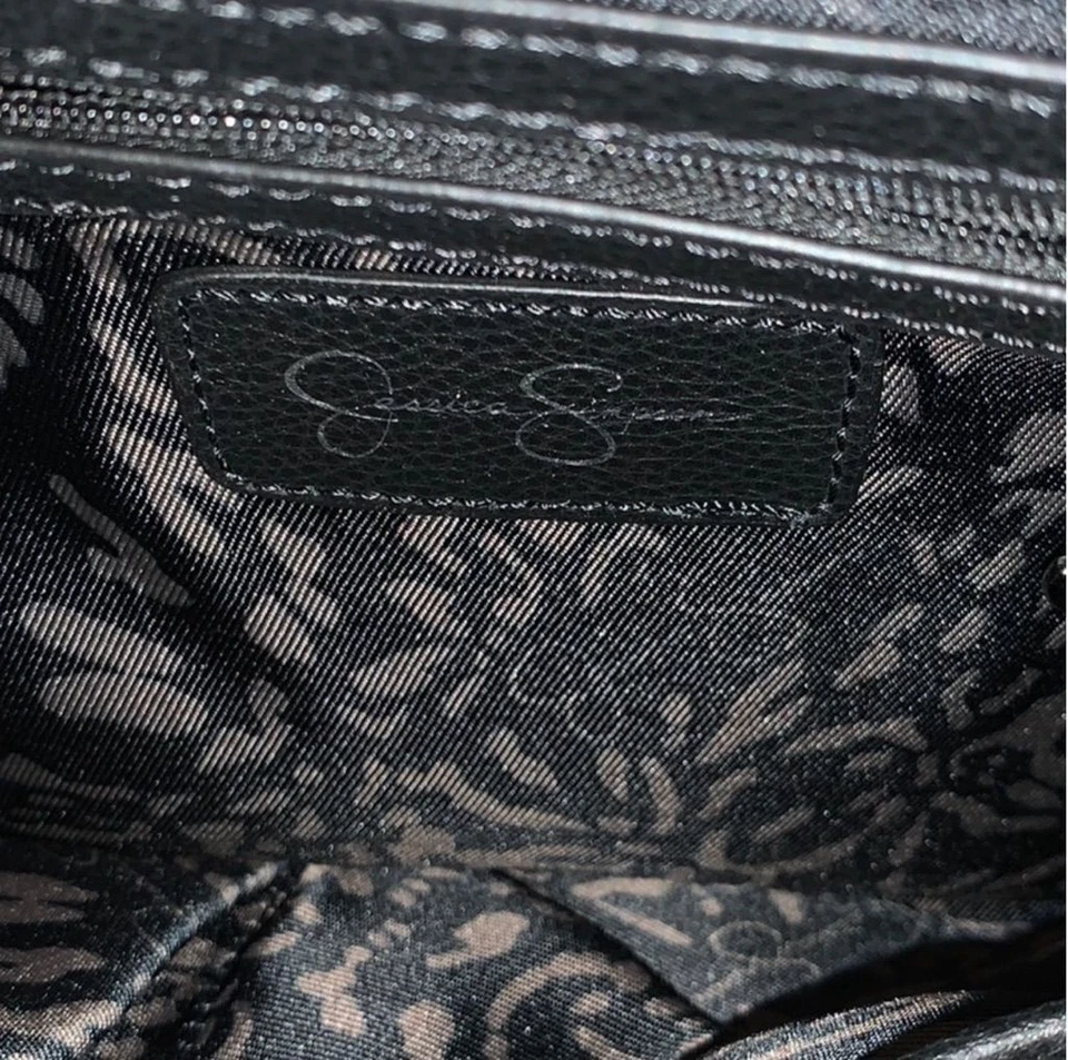 Bolso Mochila Mujer Jessica Simpson Negro Piel Sintética Nuevo con Etiquetas Foto 4 de 4