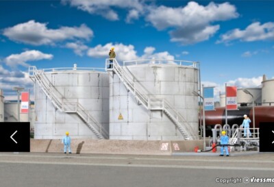 Kibri Miro Storage Tanks 39832 HO Scale