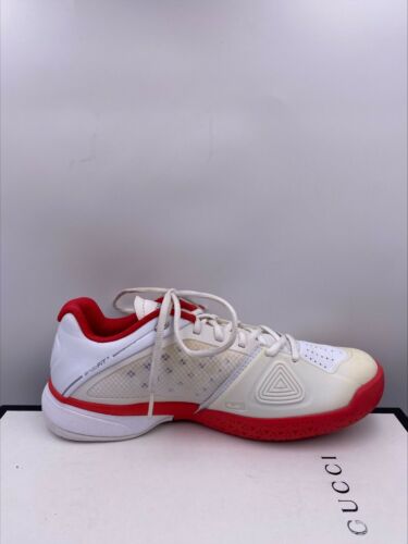 Scarpe da tennis atletiche Wilson Rush Pro WRS317700 bianche rosa corallo taglia 9,5 - Foto 3 di 8