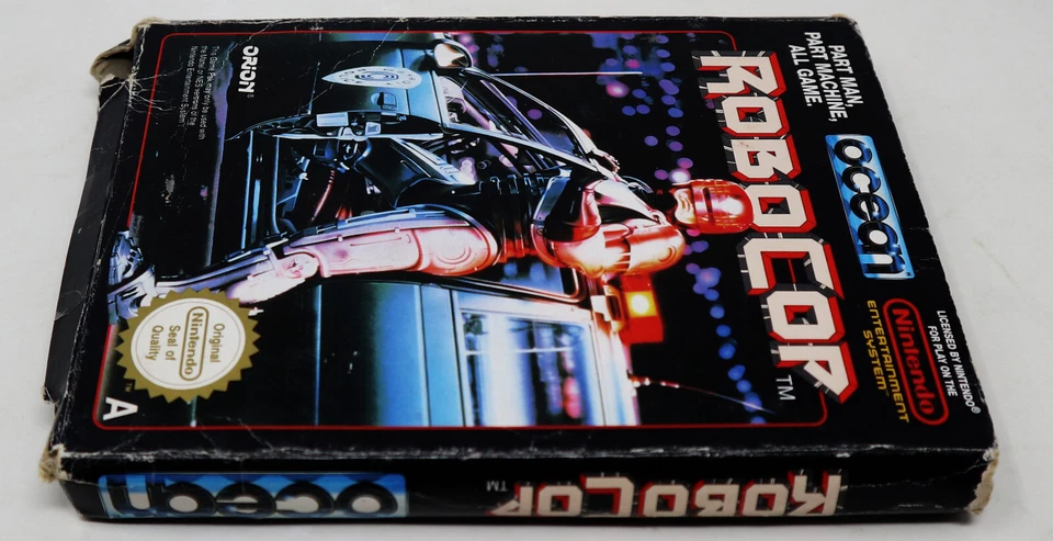 VINTAGE NINTENDO ENTERTAINMENT SYSTEM NES ROBOCOP CARTRIDGE GAME PAL A BOXED - Image 3 of 4