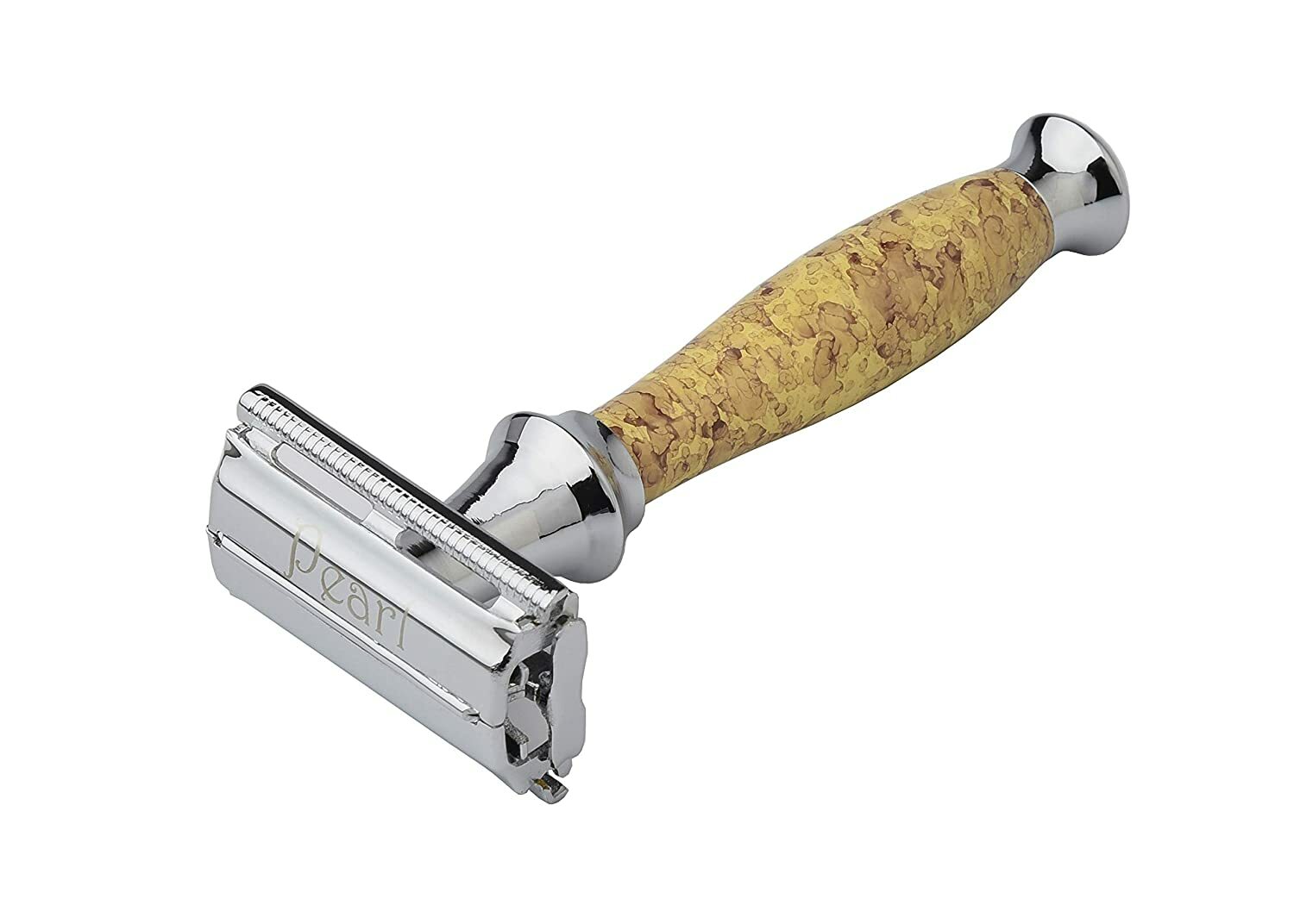 Pearl Shaving Double Edge Butterfly mechanism Safety Razor S