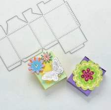 Box Metal Cutting Dies Scrapbooking Paper Crafts Embossing Stencil Die Cut Mould