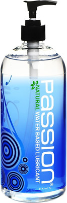 Passion Natural Water-Based Lubricant - 34 Ounces