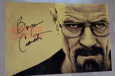 Bryan Cranston PERSÖNLICH SIGNIERT Autogramm Autograph BREAKING BAD 20x30cm Foto