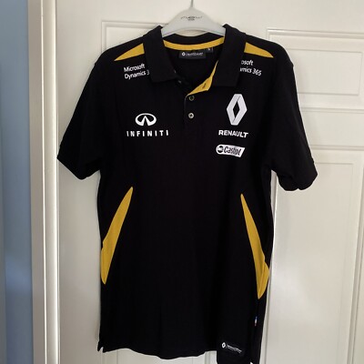 RENAULT SPORT／F1 TEAM POLO-SHIRT サイズXL INFINITI RENAULT RACING TEAM SPORT FORMULA 1 F1 ONE SHIRT