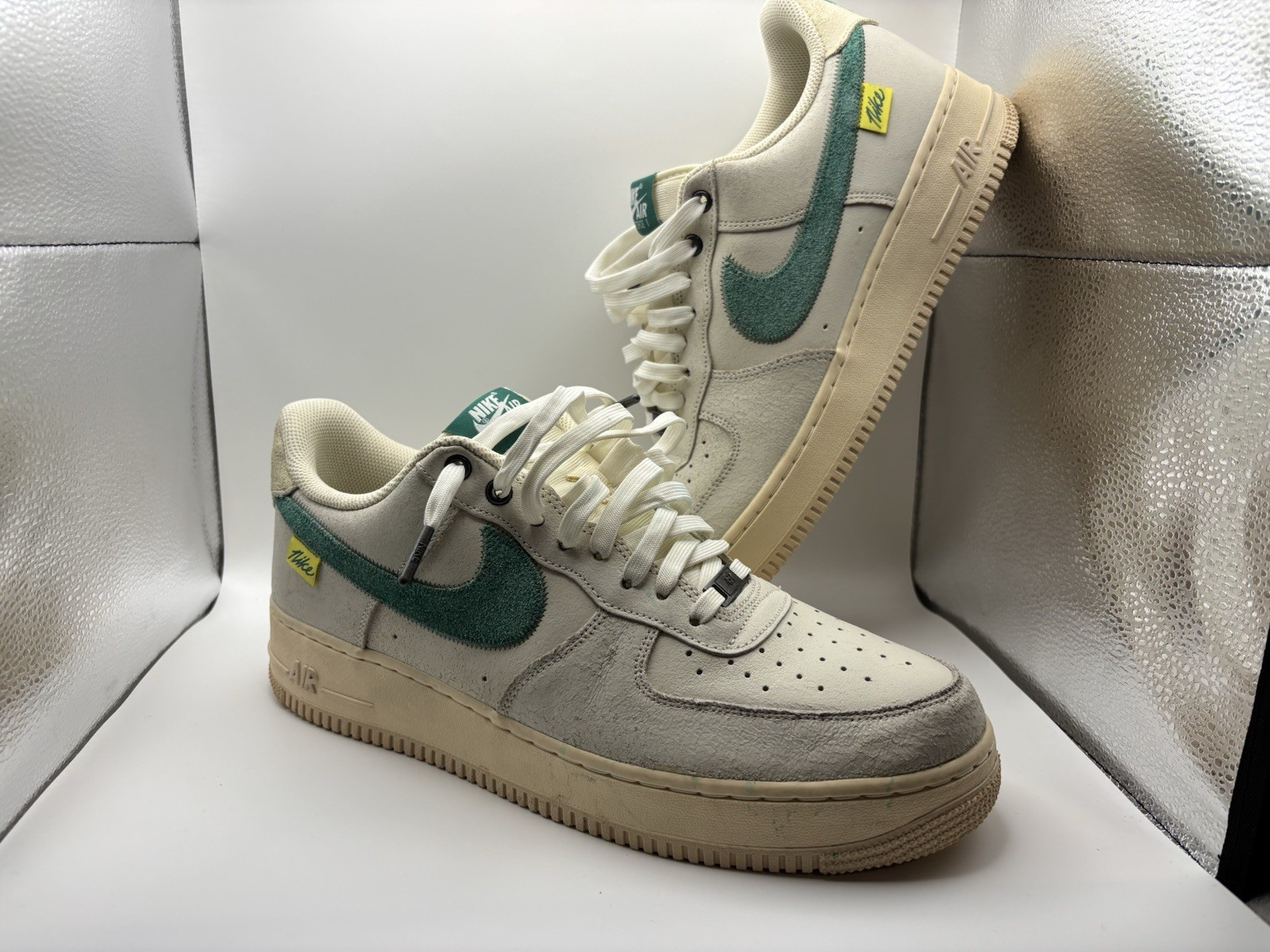 Nike Air Force 1 '07 Test Of Time Size 12 Men’s, Green White Coconut Milk