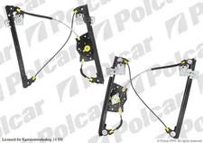 Fensterheber Ohne Motor Vorne Links für VW Caddy II 9K Polo Classic 86C 98-05