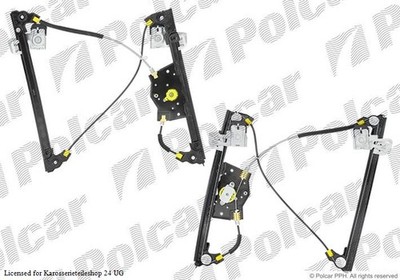 Fensterheber Ohne Motor Vorne Links für VW Caddy II 9K Polo Classic 86C 98-05
