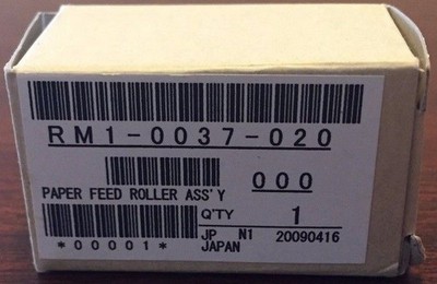Genuine HP RM1-0037-020 Feed Separation Roller Assembly