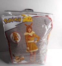 Pokemon Eevee Deluxe Adult Halloween Costume M  Size: 8-10 Gold Dress