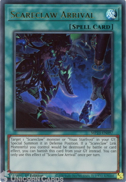 MP23-EN097 Scareclaw Arrival :: Ultra Rare 1st Edition YuGiOh Card