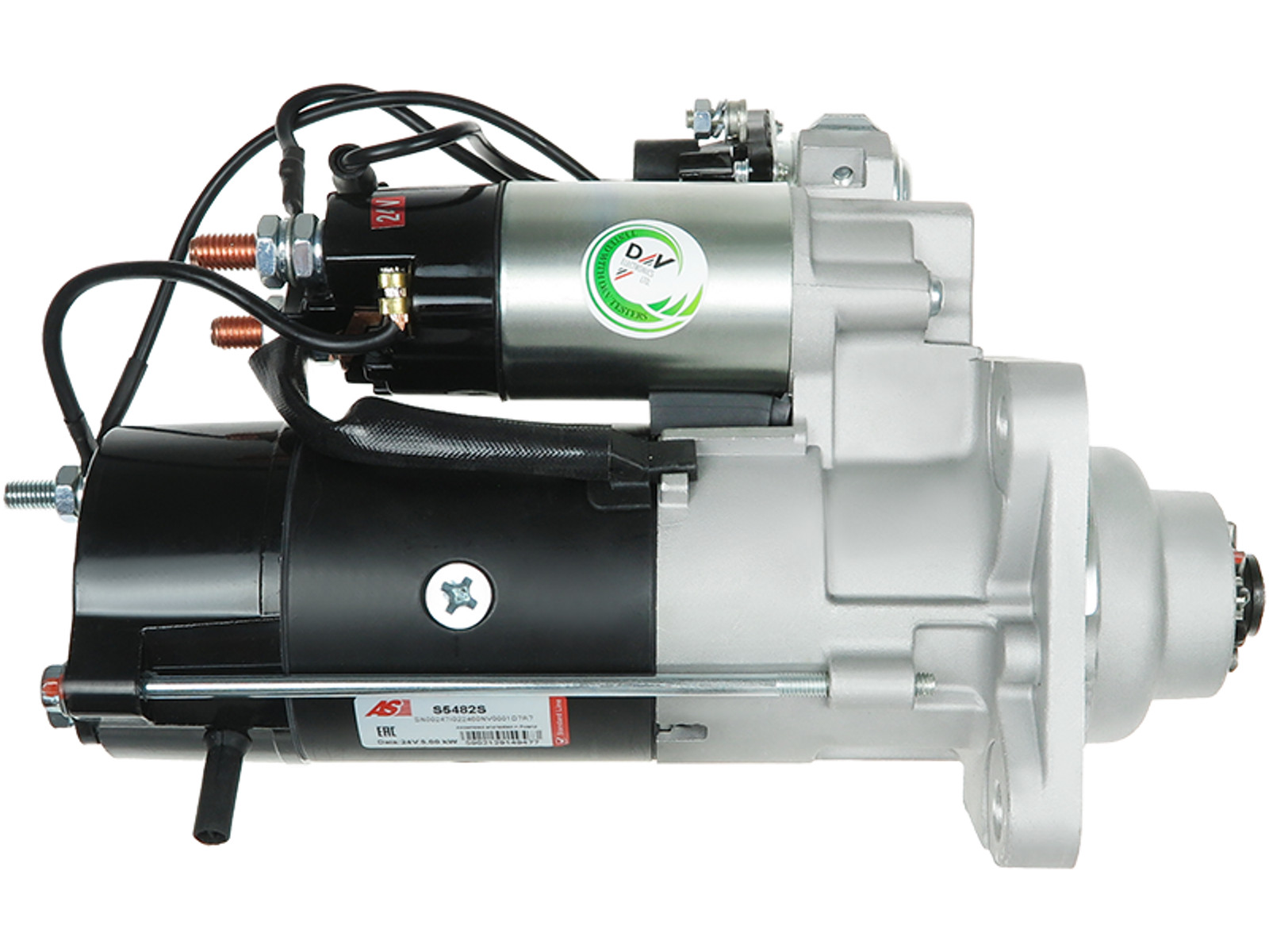 Brand New Starter Motor 24V 5kW 11T OE M8T62879 L322mm OD90mm Fits MITSUBISHI