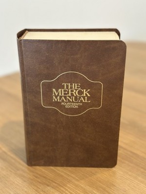 The Merck Manual Fourteenth Edition Hardcover Merck Medical 1982