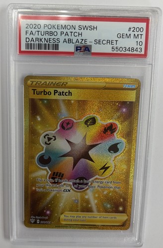 Turbo Patch graded PSA 10 for sale on eBay