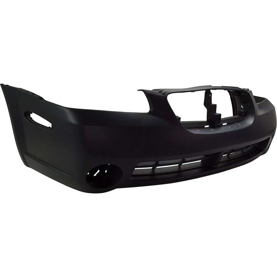Front Bumper Cover For 2002-2003 Nissan Maxima w/ fog lamp holes Primed Foto 2 de 4