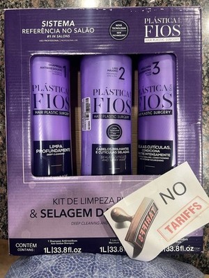 Cadiveu Plastica dos Fios Straightener Brazilian  Wires Treatment 3 expires 2028