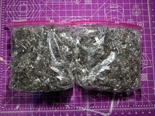 660 Clear ID Badge Alligator Clip Clips Bulk!  New And Unused!  Bargain!