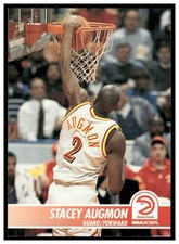 1994-95 Hoops #1 Stacey Augmon ~ Atlanta Hawks