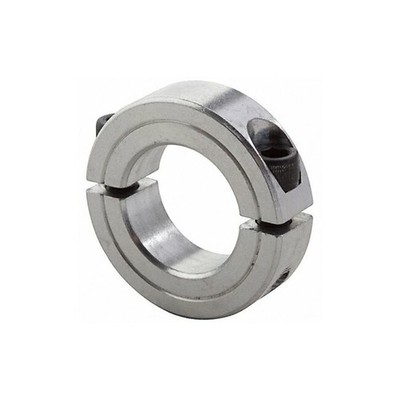 Climax Metal 2C-075-A Aluminum Two-Piece Clamping Collar, 3/4 Bore Size, 1-1/...